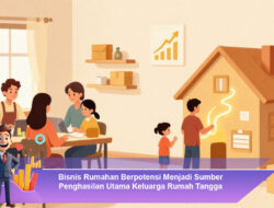 Bisnis Rumahan Berpotensi Menjadi Sumber Penghasilan Utama Keluarga Rumah Tangga