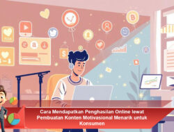 Cara Mendapatkan Penghasilan Online lewat Pembuatan Konten Motivasional Menarik untuk Konsumen