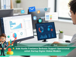 Side Hustle Freelance Berbasis Support Operasional untuk Startup Digital Global Modern