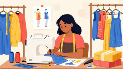 Cara Memulai Bisnis Jahit Pakaian Custom di Rumah